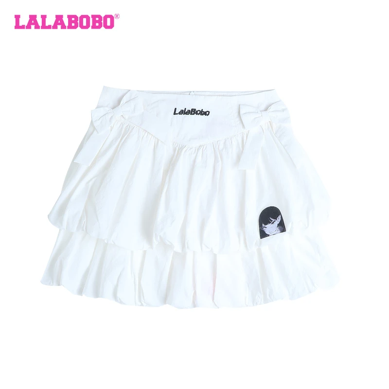 LALABOBO【欧若拉】2024夏季新款时尚百搭防走光半身裙LBDB-WXZQ17