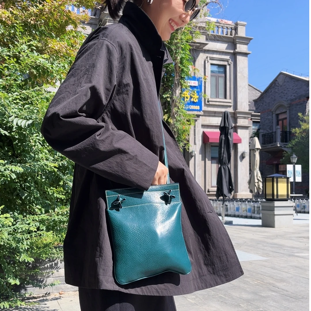 三笙鱼SANSHENGYU 【Mbox 艾琳】斜挎包——设计师风格系列