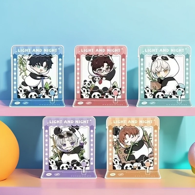 光与夜之恋大熊猫联动组合立牌萧逸齐司礼熊猫组合立牌陆沉查理苏