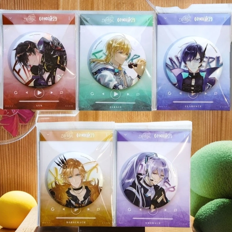 时空中的绘旅人comic up未来乐队徽章吧唧叶瑄路辰艾因罗夏司岚