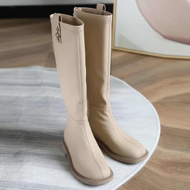 正常尺码 女鞋 时装靴 026GZ 奶茶色