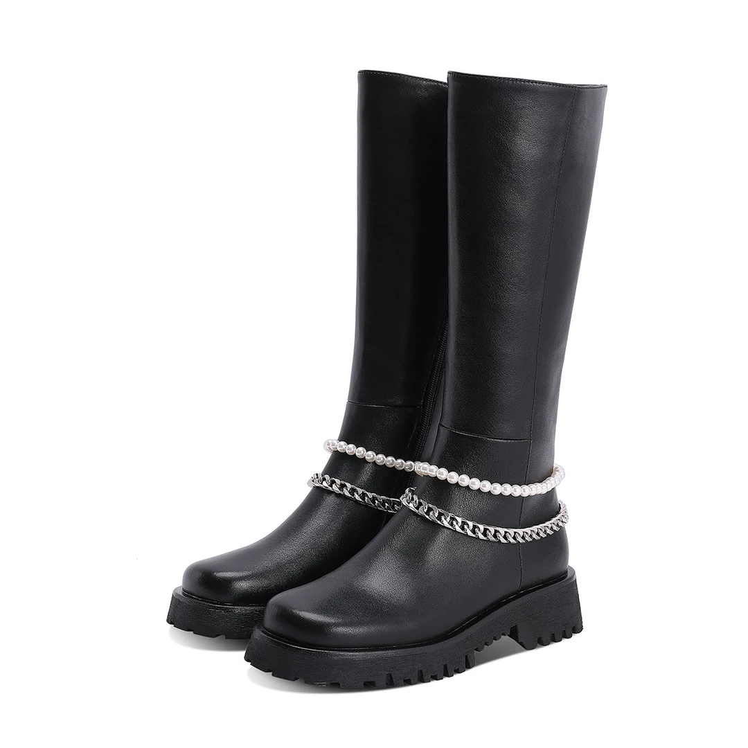 正常尺码 女鞋 时装靴 016SX 黑色