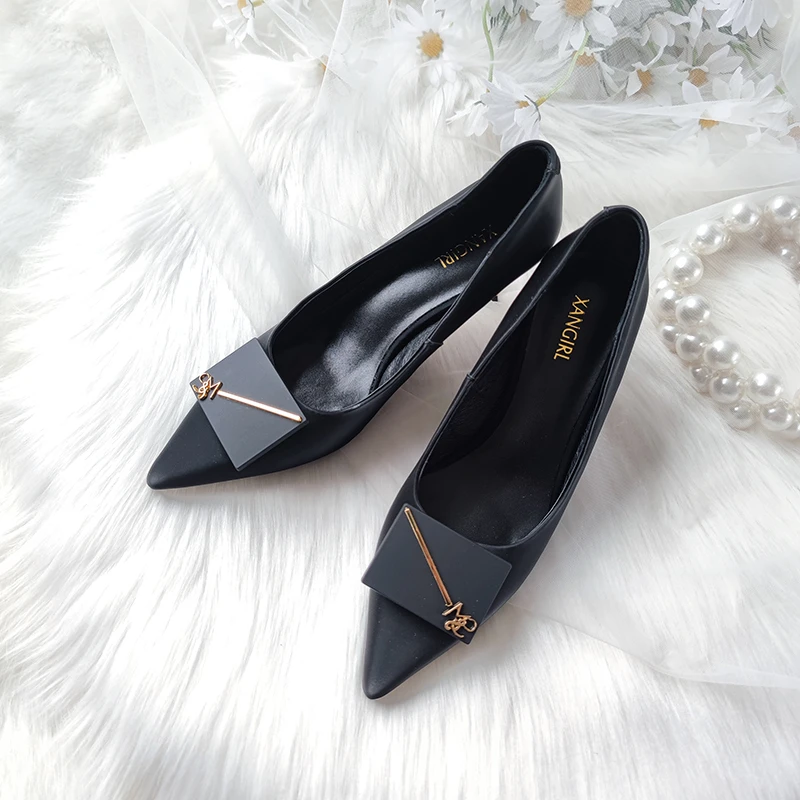 正常尺码 女鞋 时尚单鞋 GZ063 黑色