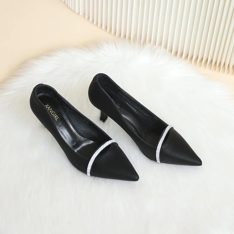 正常尺码 女鞋 时尚单鞋 GZ083 黑色