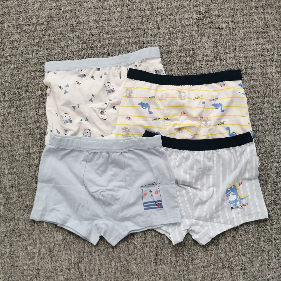 品牌内裤四条装男童女童童衣服婴儿哈衣小童