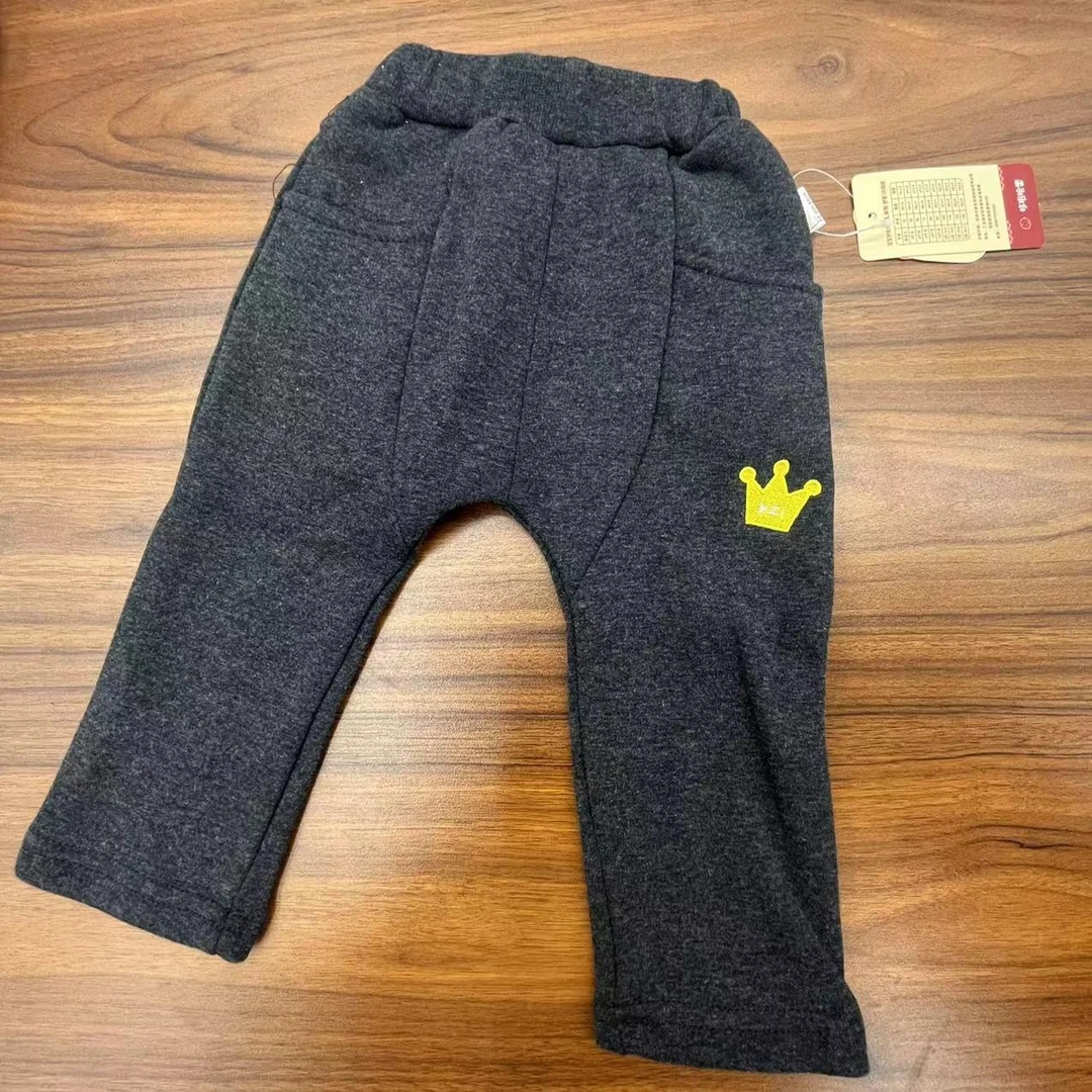 不倒绒屁屁裤儿童裤子棉裤加绒