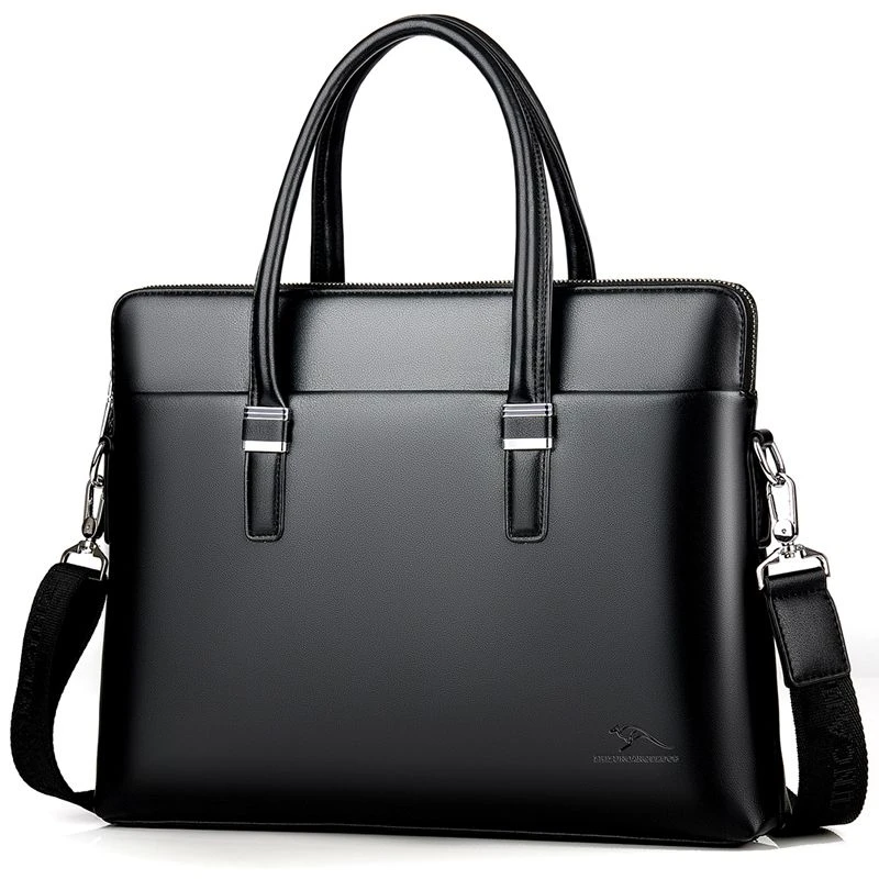 2023新款男包真皮质感单肩斜挎手提包皮包电脑包男士商务公文包
