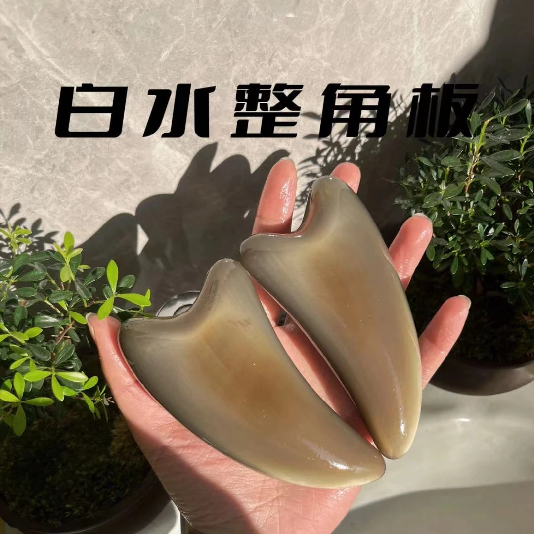 【藏梳格】天然白水材质整角板{一物一拍}