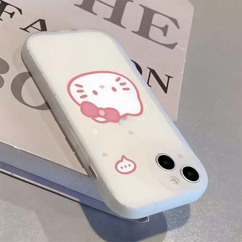 可爱kt苹果15手机壳14磨砂爱心防摔12全包11情侣X创意xr简约8个性