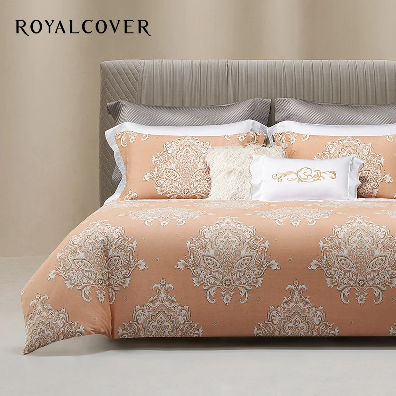 ROYALCOVER/罗卡芙欧式纯棉套件冬季加厚床品全棉磨毛四件套 米勒