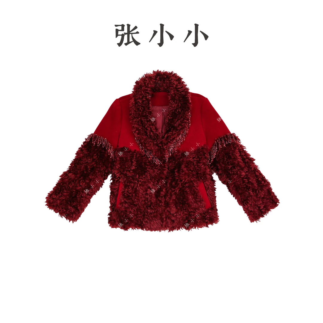 【张小小】玫瑰半岛-0059 “90白鸭绒”羽绒大衣（N323B）