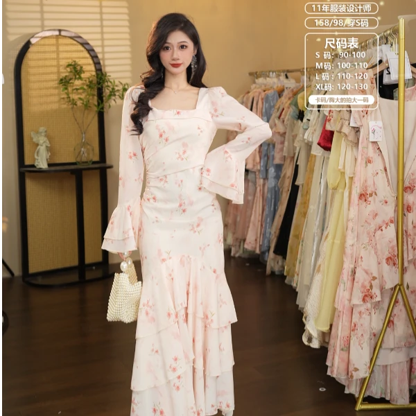 【张小小】淡雅佳人-414 连衣裙（N035）