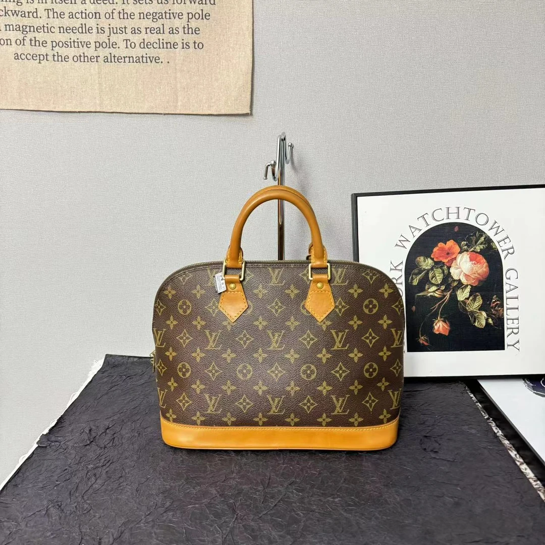 95新 LouisVuitton/路易威登 lv老花贝壳包/斜挎包/手提包/单肩包