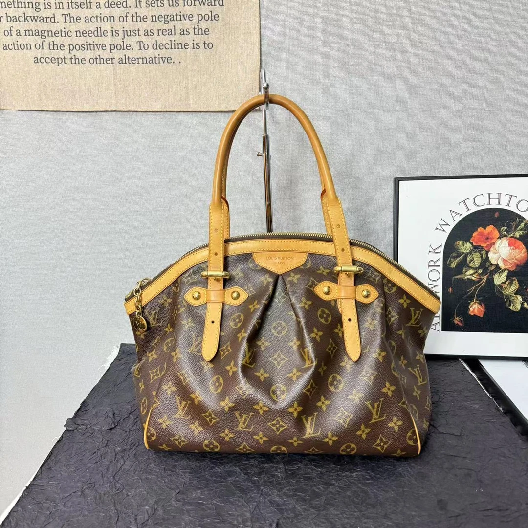 95新 LouisVuitton/路易威登 古登中古/lv饺子包/手提包/单肩包