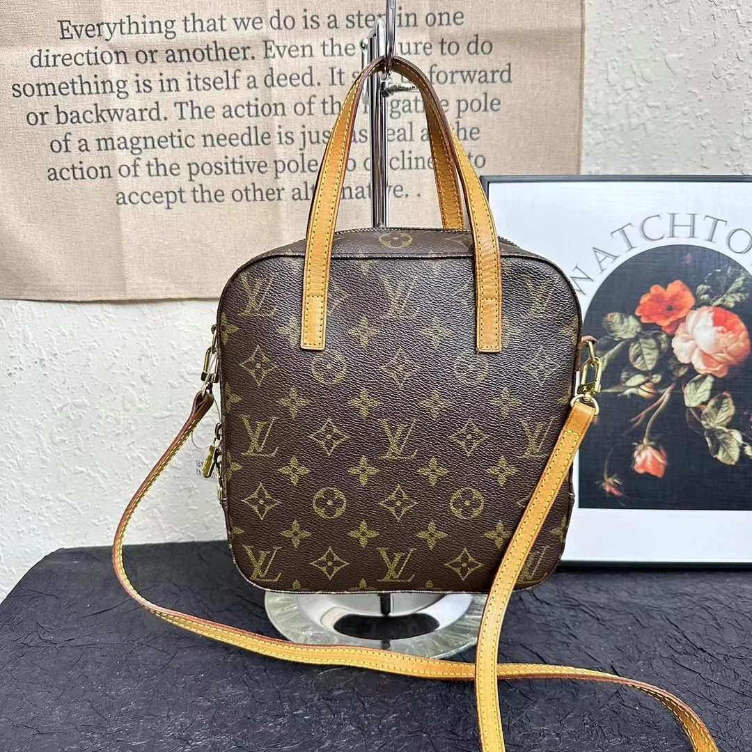 95新 LouisVuitton/路易威登 lv便当包/斜挎包/单肩包/手提饭盒包