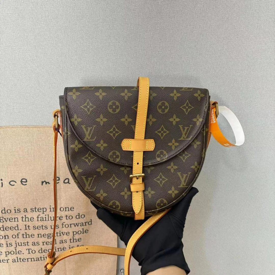 95新 LouisVuitton/路易威登 古登中古/lv盾牌包/斜跨包/单肩包