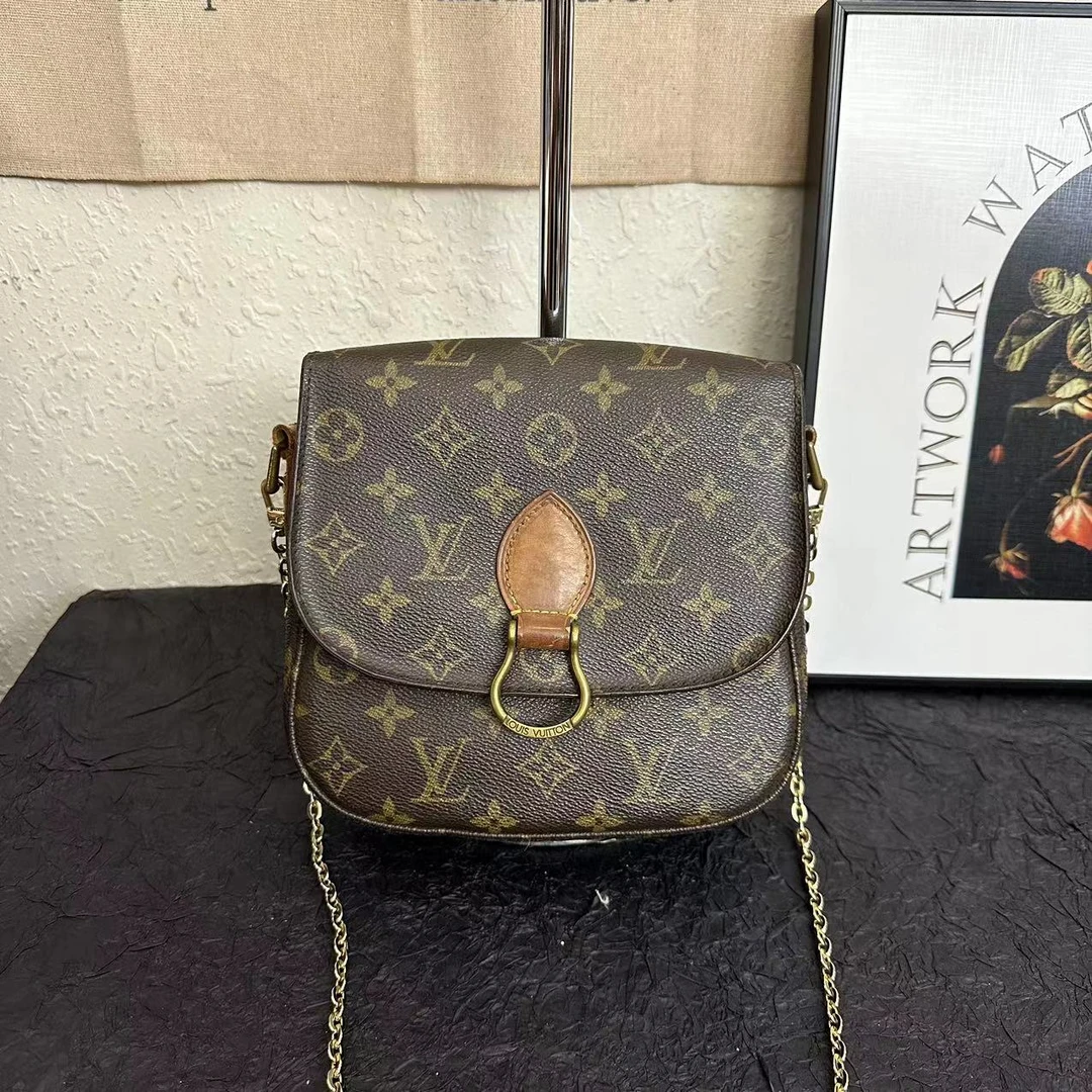 95新 LouisVuitton/路易威登 古登中古/lv马鞍包/斜跨包/单肩包