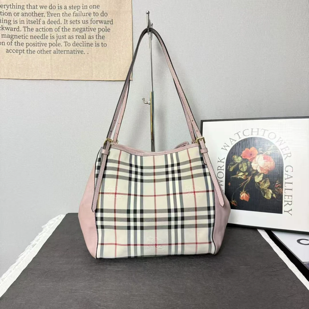 95新 BURBERRY/博柏利 巴宝莉战马格托特包/手提包/单肩包斜挎包