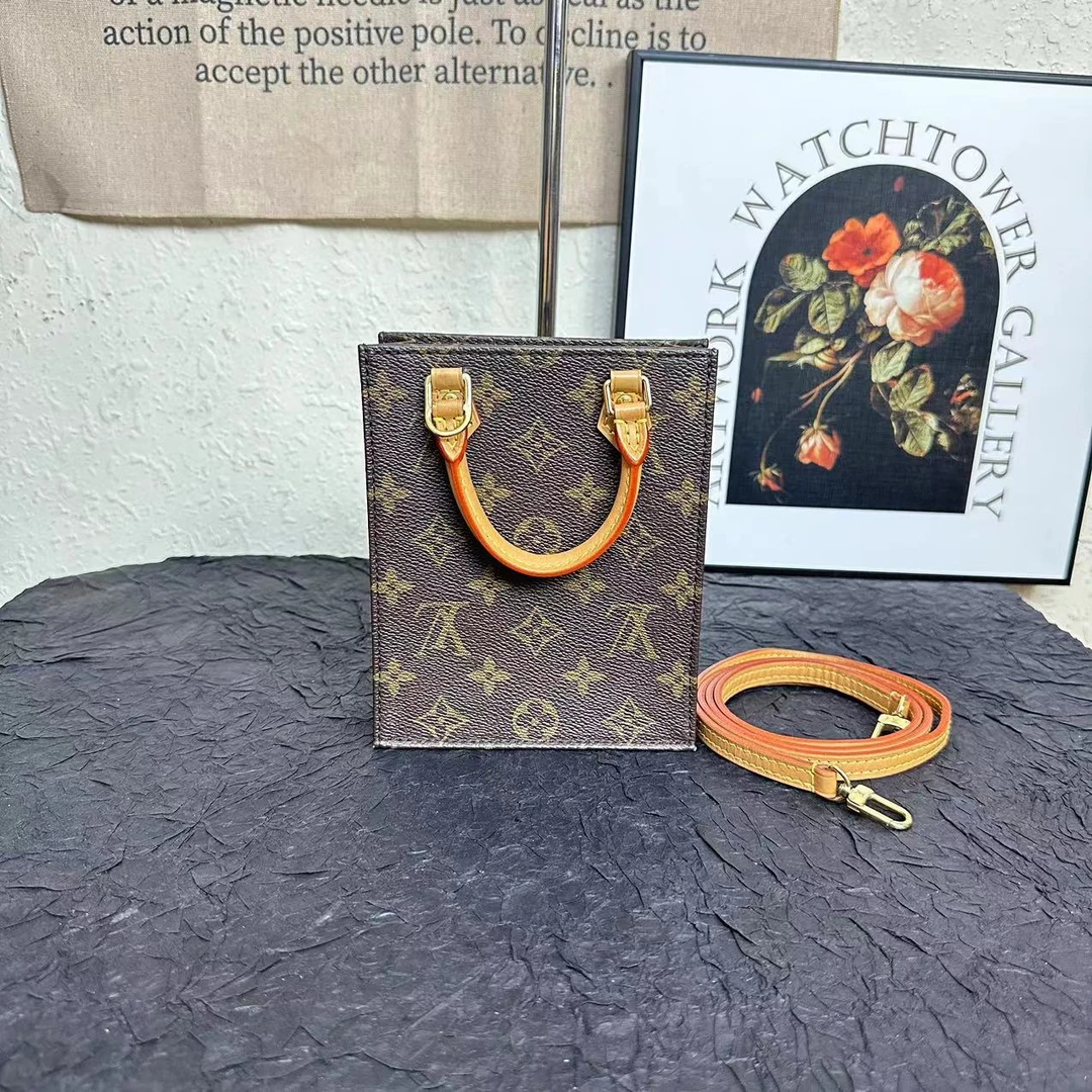 95新 LouisVuitton/路易威登 lv琴谱包mini芯片款/手提包/斜挎包