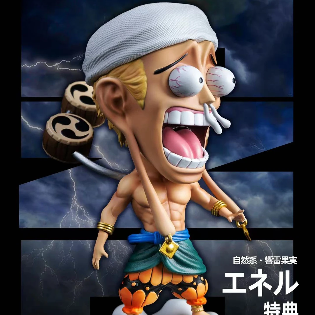 《肥陈GK》棉花堂 海贼王 雷神 艾尼路 特典 手办雕像现货