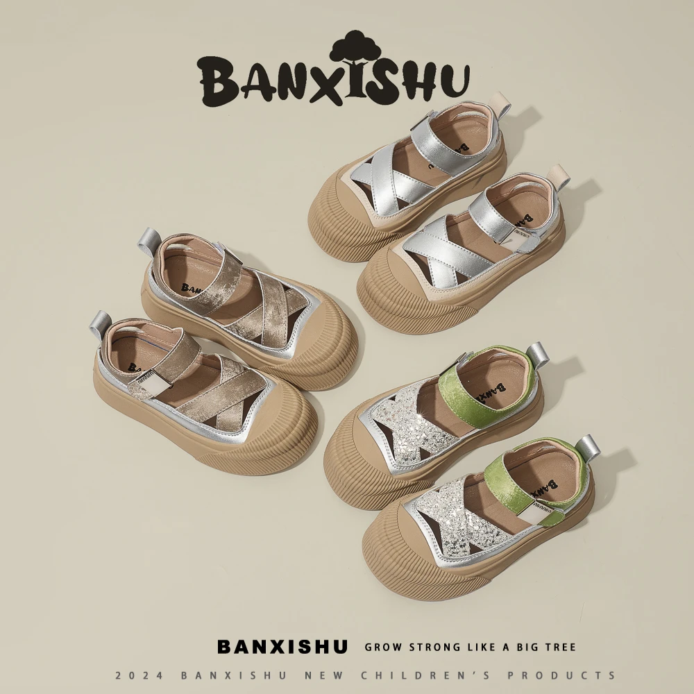 BanXiShu/班喜树 夏季新款多巴胺儿童凉鞋软底百搭潮鞋沙滩童鞋