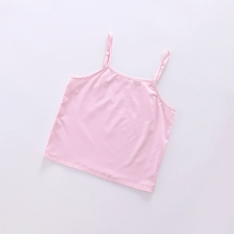 【吊带】【夏日之心】夏女童纯色可调节吊带63206T474