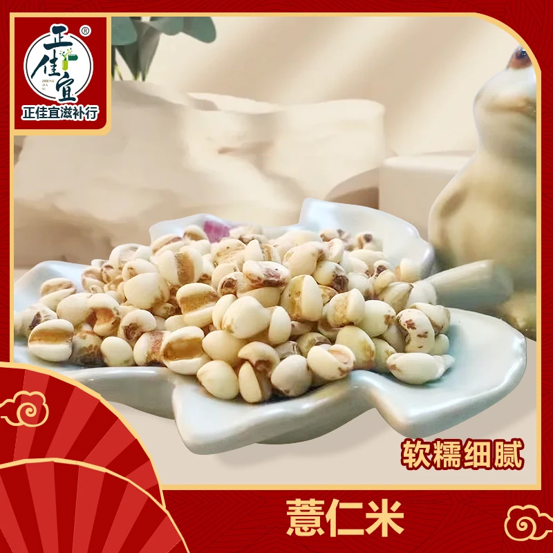 薏米 精选大颗薏米仁 五谷杂粮粗粮 煲汤泡水煮糖水食材