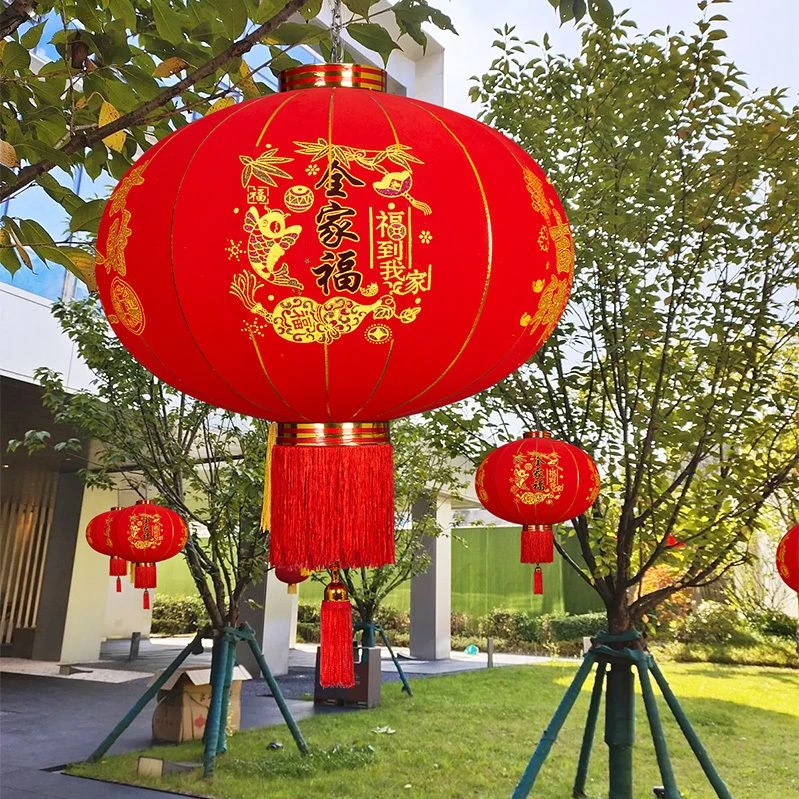 2024大红灯笼大全灯笼阳台灯笼新年大红灯笼春节乔迁大门红灯新款