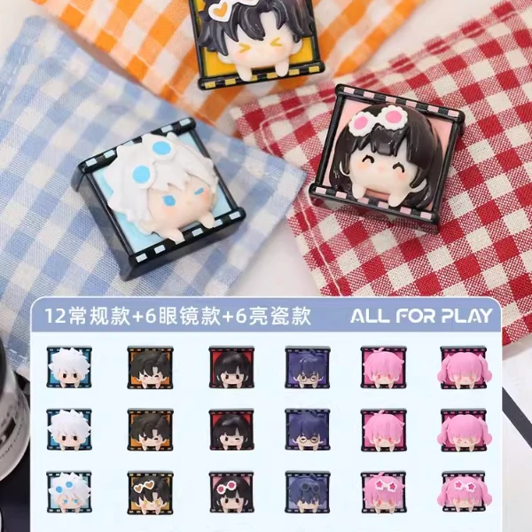 【开盒不退不H】正版时光代理人动画胶片糖果粒盲袋盲盒萌粒摆件