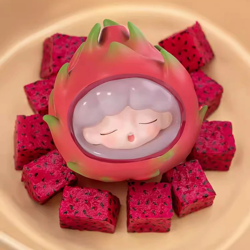 【开盒不退不H】YUMO云梦萌果集市系列盲盒可爱潮玩手办公仔摆件