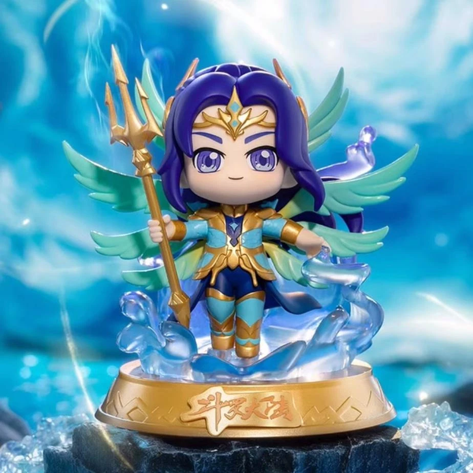 【开盒不退不H】斗罗大陆动画成神篇系列盲盒唐三小舞手办公仔摆件