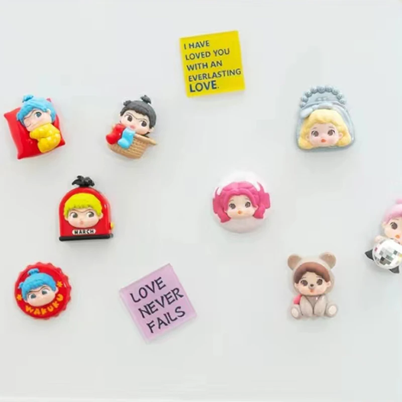 【开盒不退不H】Letsvan全明星奇趣贴贴乐系列盲盒萌粒又梨Pidol库