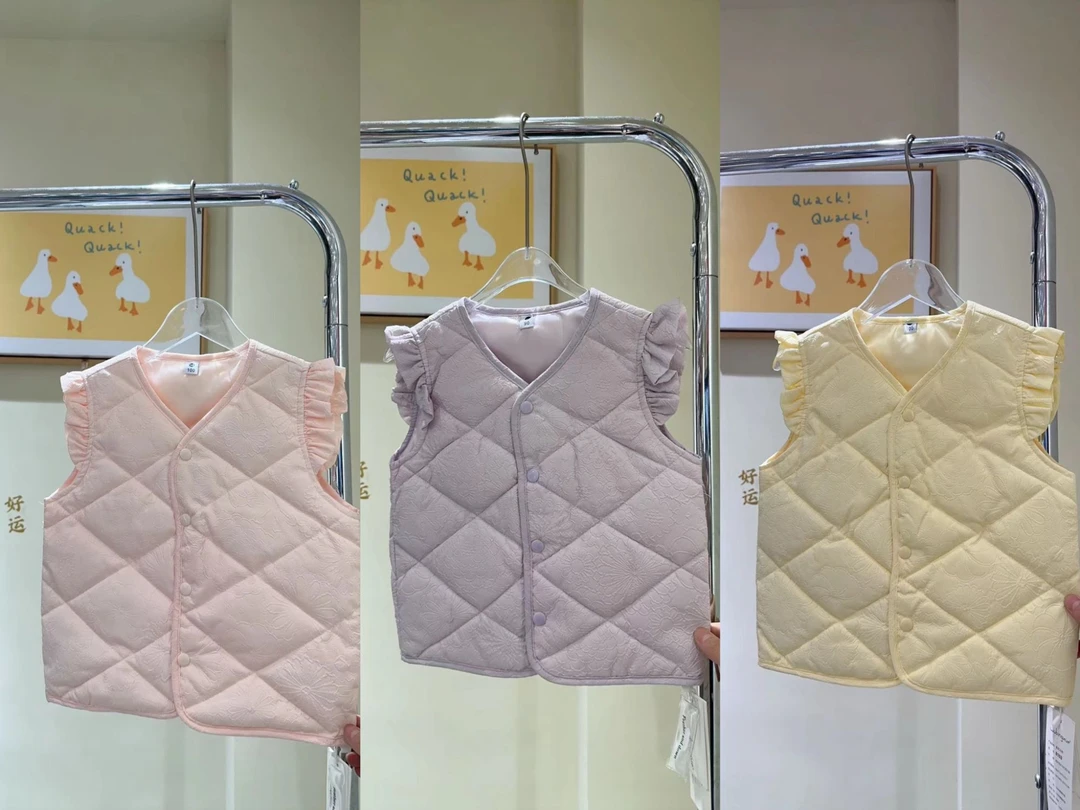 【11马甲】女童宝宝保暖加绒加厚冬季校服神器背心内胆内外穿都可