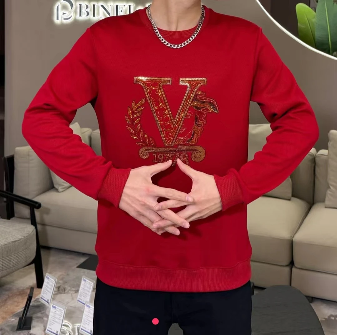 男士休闲新款时尚欧货卫衣