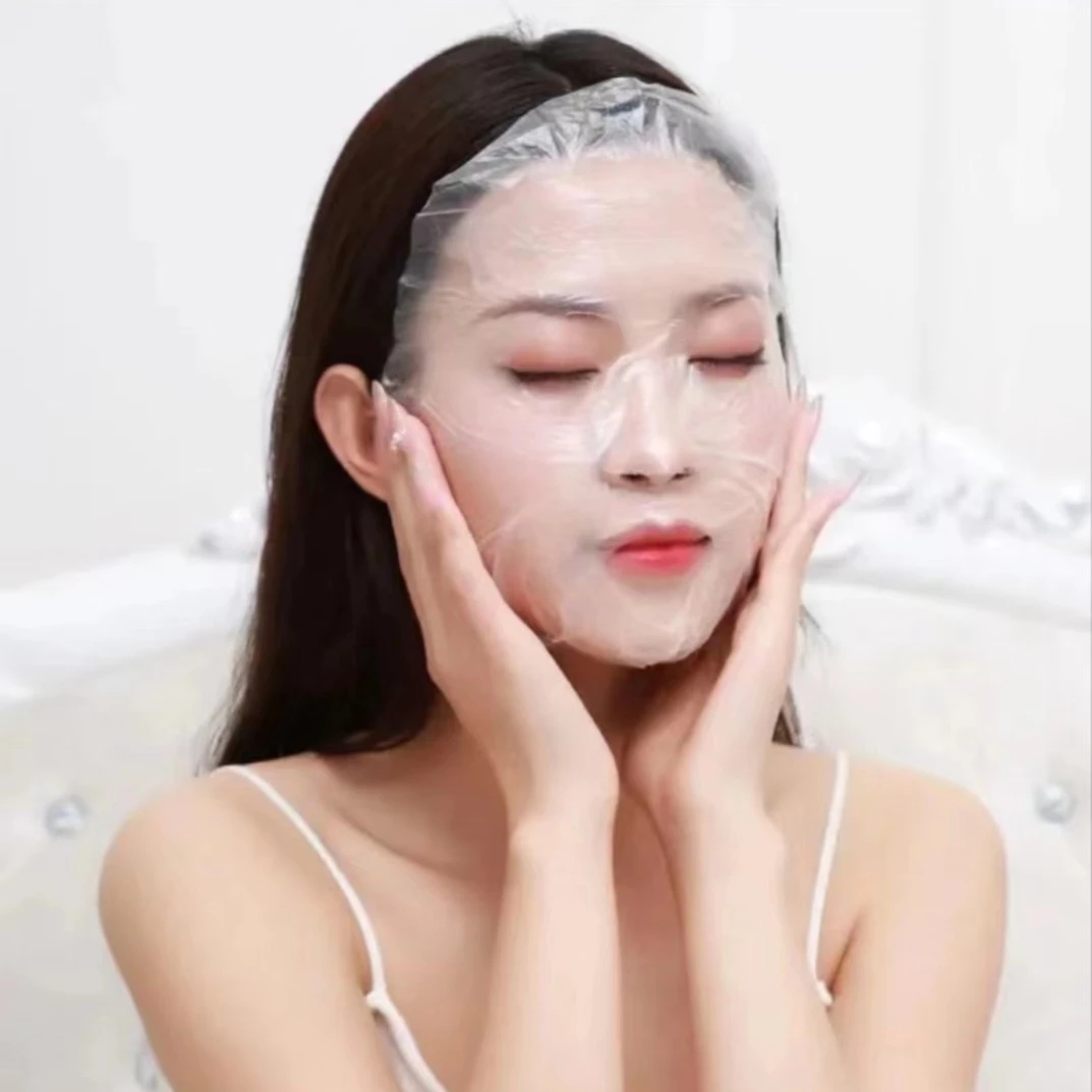一次性脸部保鲜膜面膜贴脸贴膜护理敷脸家用通用湿敷自制清洁涂抹