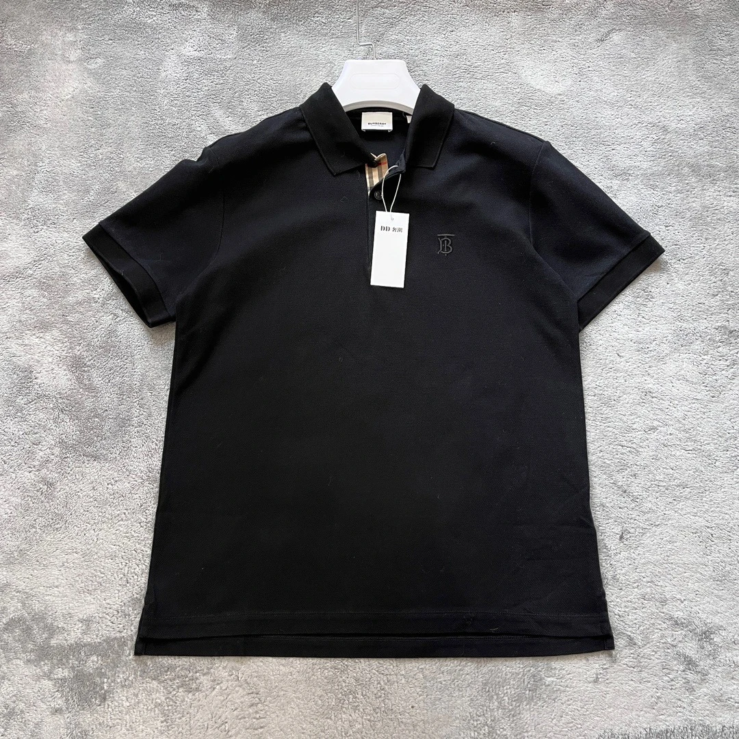 全新未使用  Burberry 巴宝莉 刺绣Polo短袖 M码