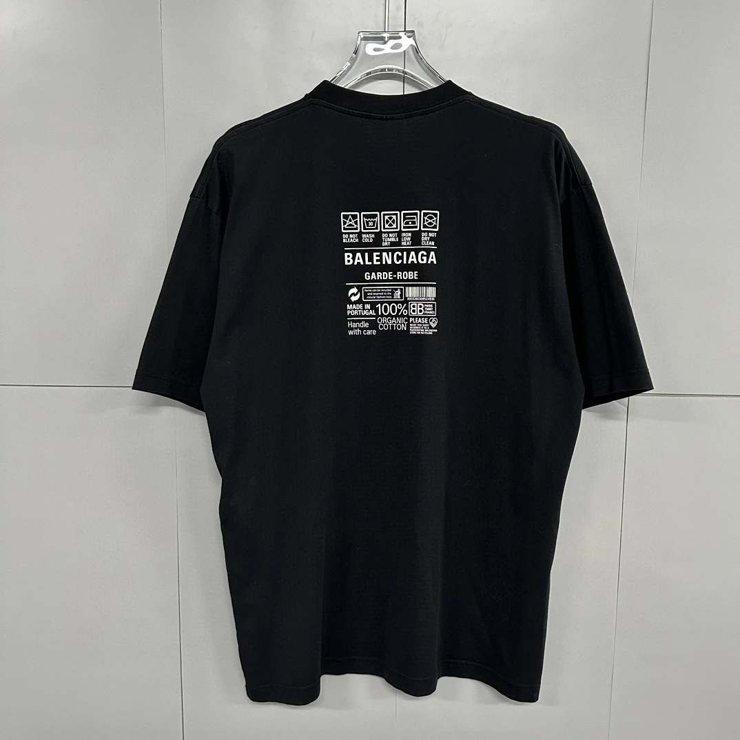 99新  Balenciaga 巴黎世家背后环保logo短袖 XS码 D12048