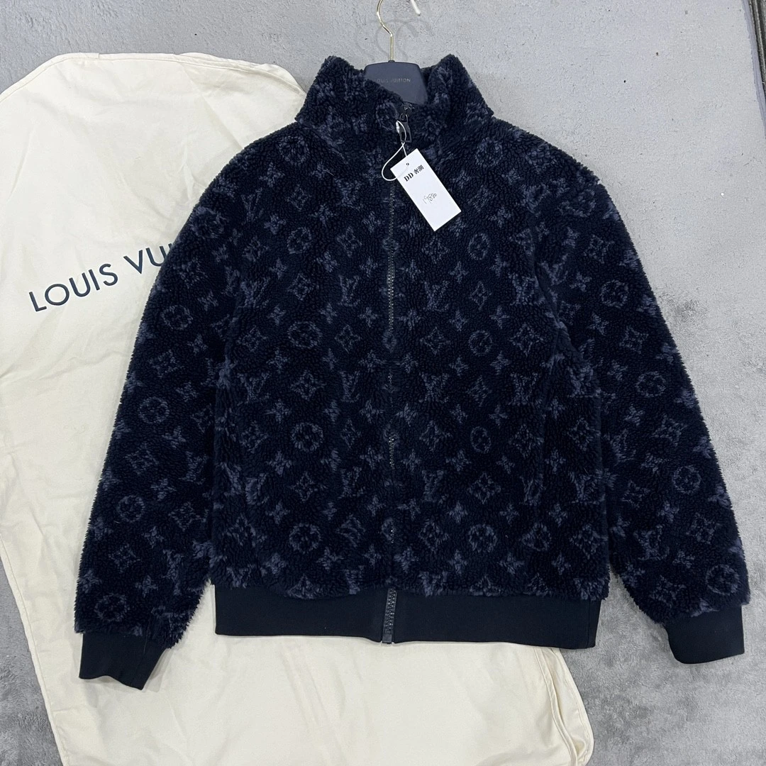 全新/Louis Vuitton lv 三花满印泰迪外套 XS码 D12461