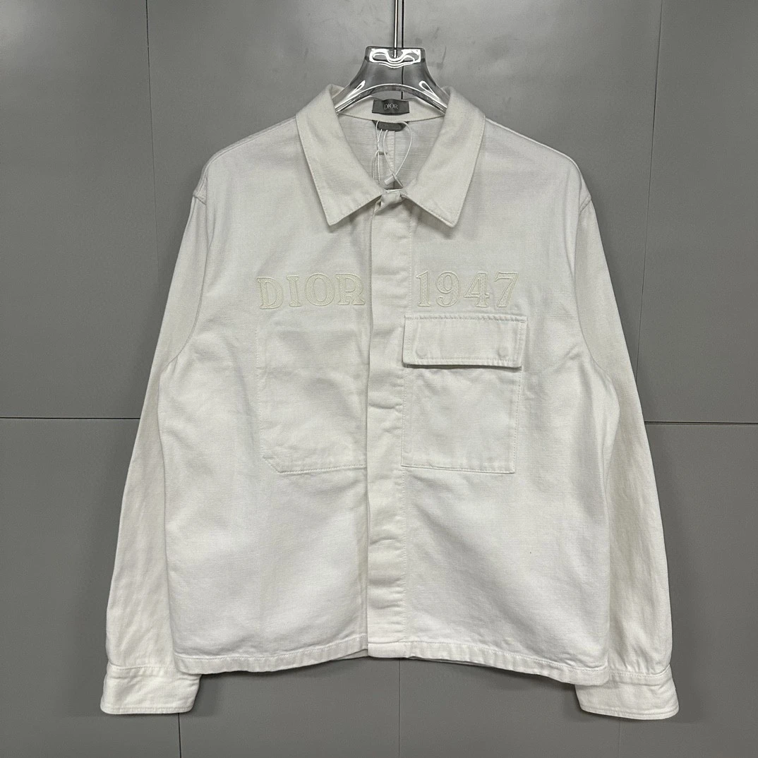 全新未使用  Dior 迪奥1947刺绣logo外套 48码 X20999