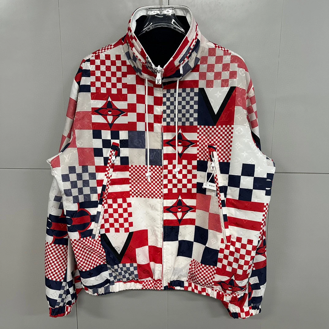 未使用 LouisVuitton/路易威登 ss24美洲杯双面穿外套50码 D13910