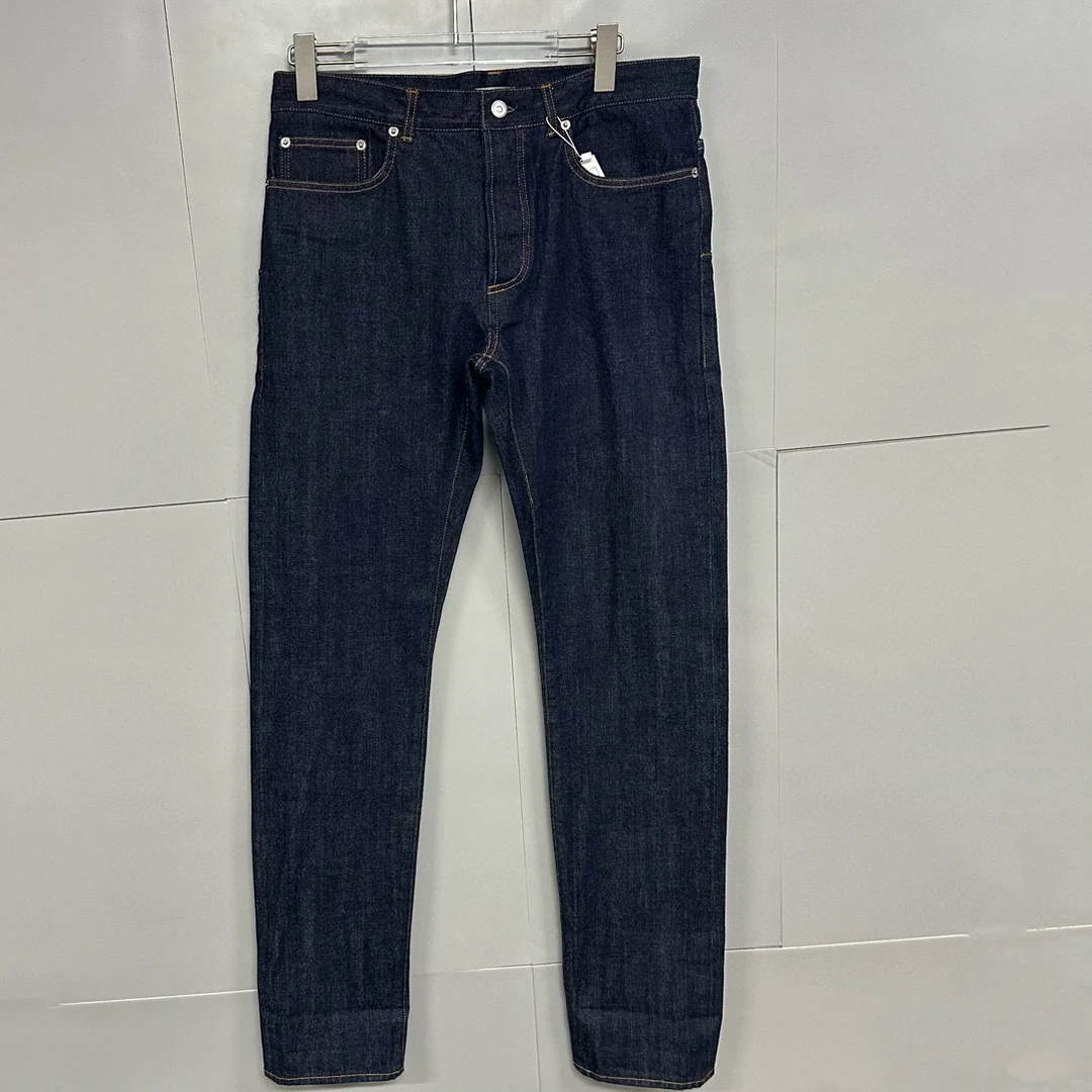 全新未使用 DIOR 迪奥 背后皮牌牛仔长裤 31码 D13225