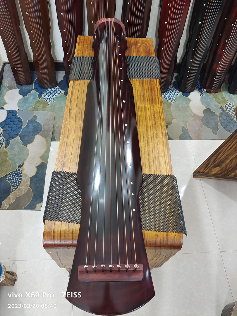 灵韵古琴，纯生漆专业演奏，高端品质伏羲式，蕉叶式，混沌式，仲尼式