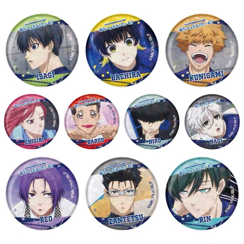 【日谷代拆】蓝色监狱 蓝锁 TV场面表情特写名字 吧唧 盲盒 徽章