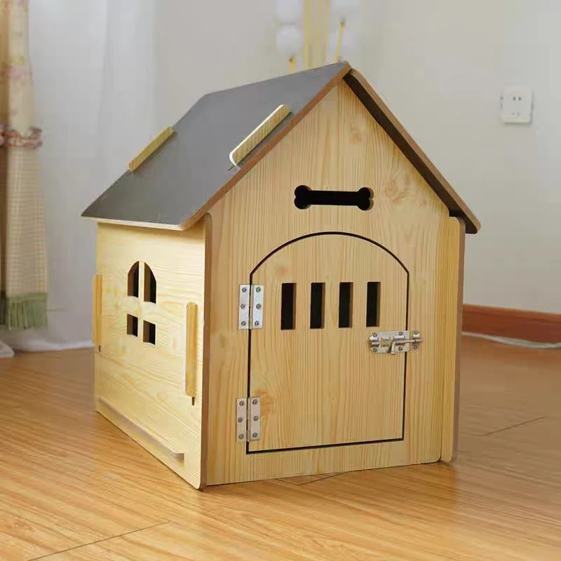 狗屋室外狗房子室内猫窝猫房子四季通用木房子狗窝防雨防晒宠物屋