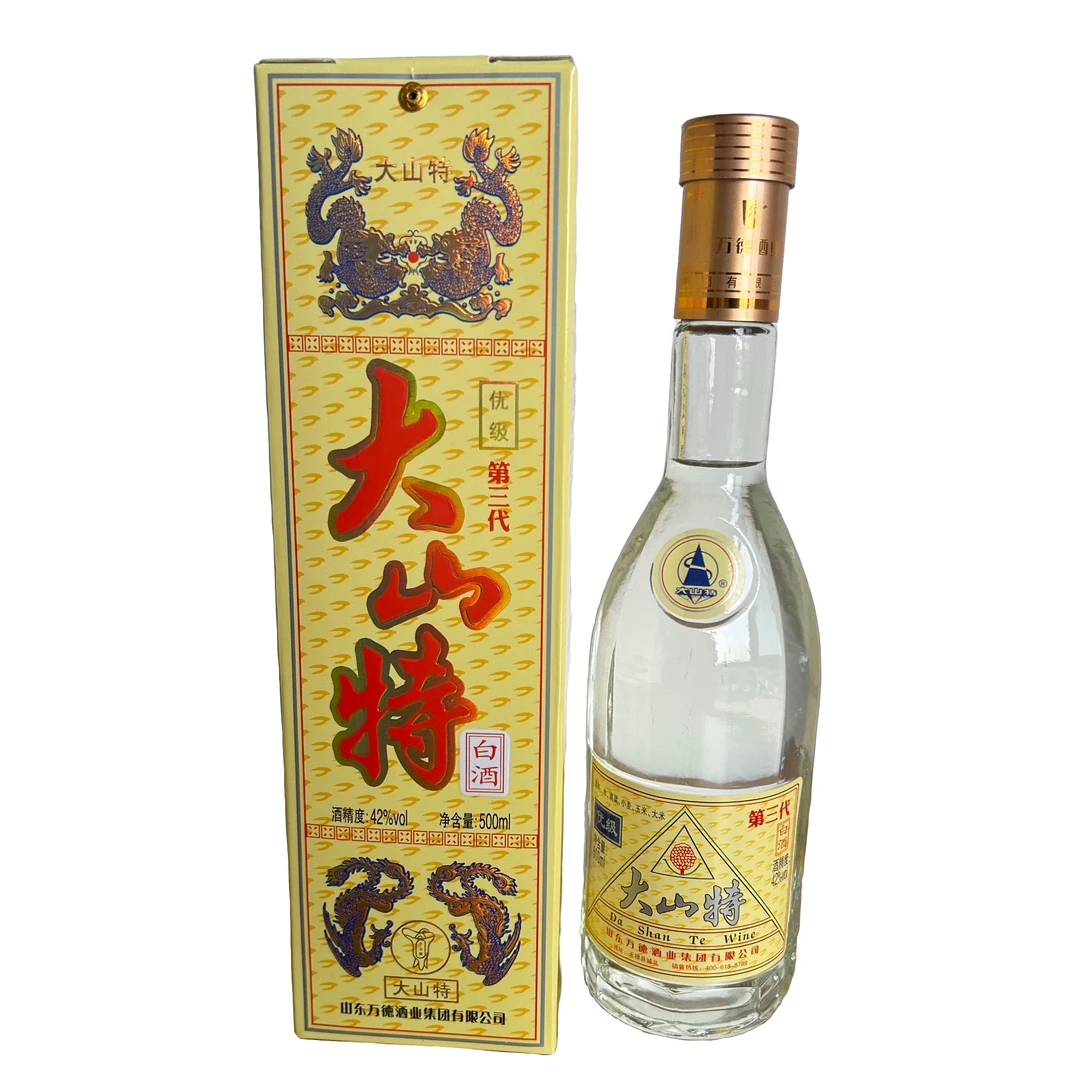 大山特42度第三代大山特酒500ml纯粮酒固态发酵地方特产42度500