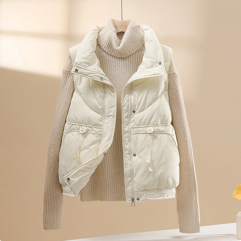 时尚欧货棉服马甲2025秋冬新款爆款女士外穿坎肩马夹短外套背心