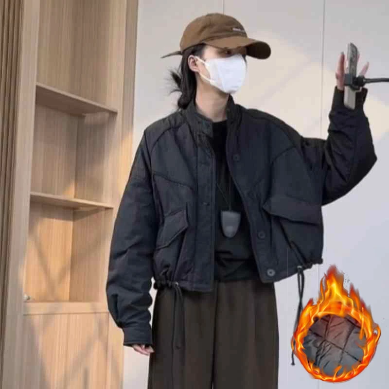 2024冬季新款女士欧货高级感棉服棉袄外套小个子宽松保暖夹克上衣