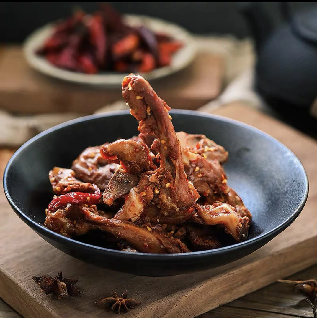 滇百汇麻辣鸭锁骨150g/袋*4袋装即食小吃