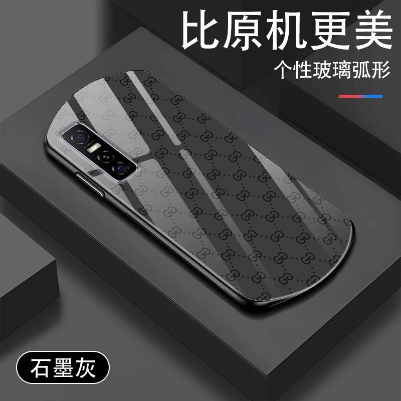 【新款弧形玻璃】vivoY73S手机壳椭圆形V2031A女防摔套超薄5G个性