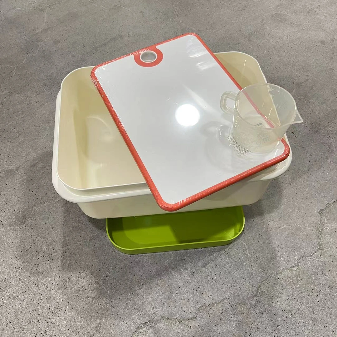 【什么都有】L&L 8KG米桶+29X20X0.7CM砧板套装 HPL530GSH602